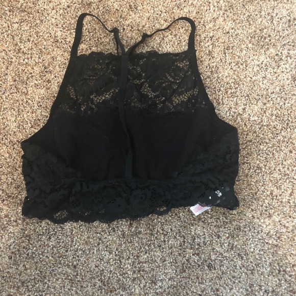 Black, halter, lace bralette! 3/$20 - Picture 2 of 3